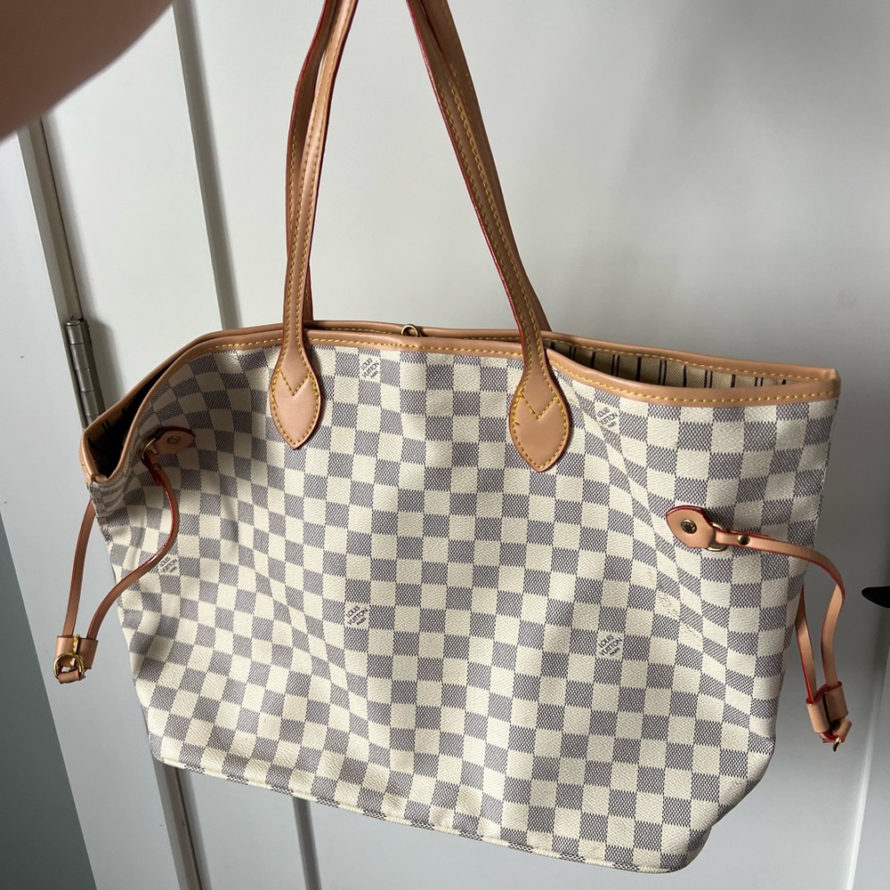 Checkered Tote Bag